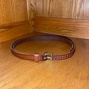 Gap Brown Leather Belt Size Large
